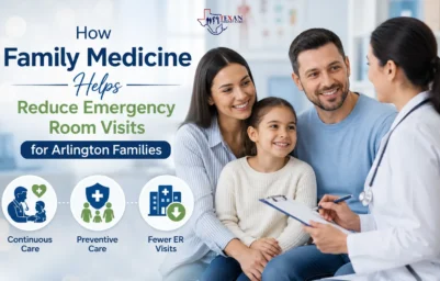 Family Medicine in Arlington helping families reduce emergency room visits through primary care